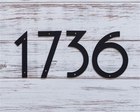 plastic or metal house number|Amazon.com: House Letters And Numbers 6 Inch.